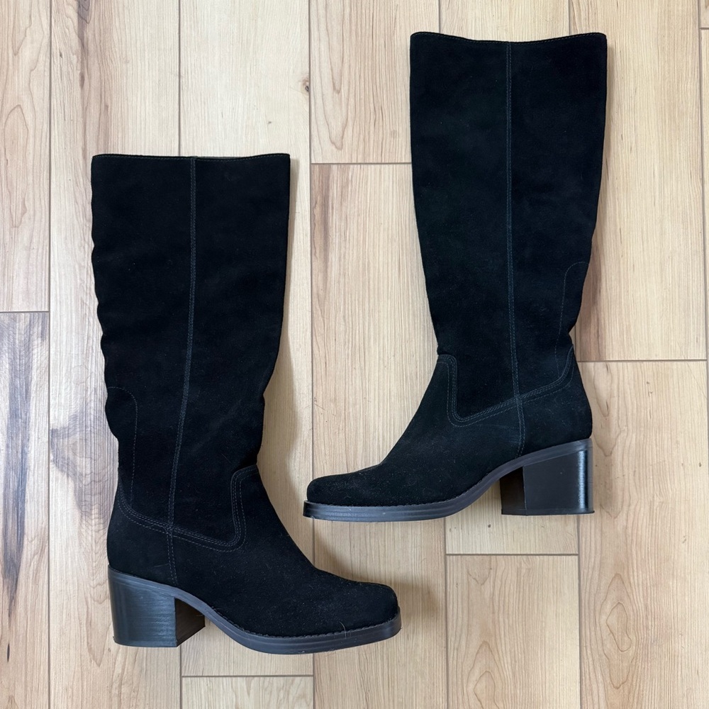 Nine West Suede Knee High Boot
